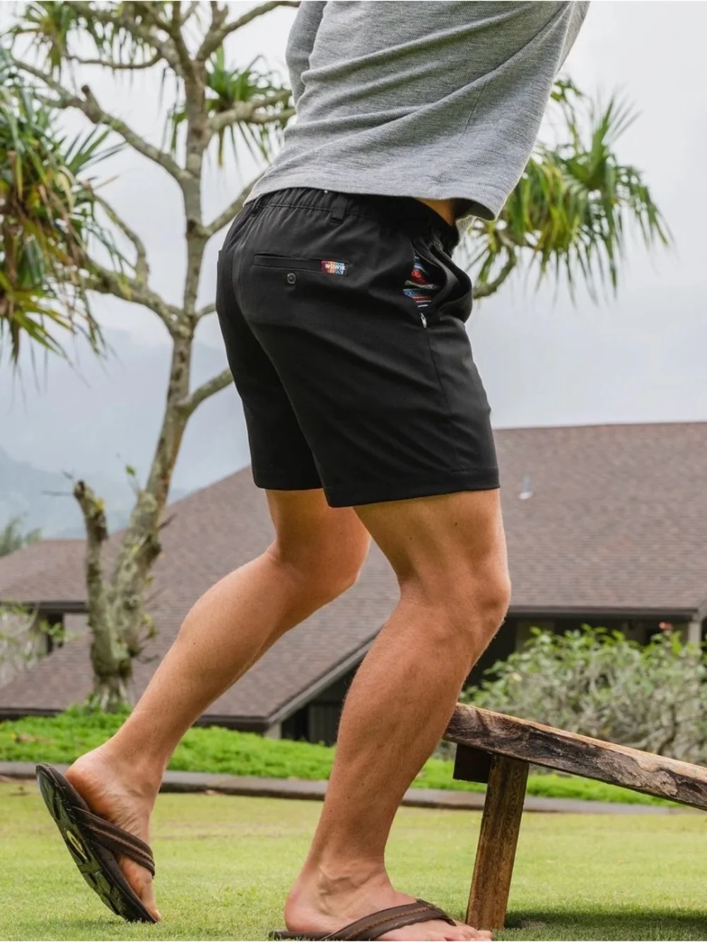 Wowie Daily Short (Casual Stretch) 5.5” - Black - M